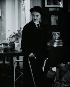 Maria Påhls som Chaplin
